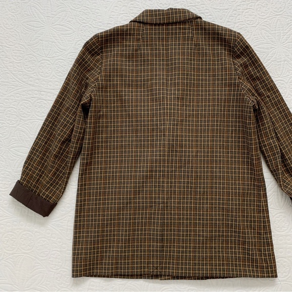 Madewell Caldwell Double-Breasted Blazer in‎ Mandell Plaid - Picture 4 of 12